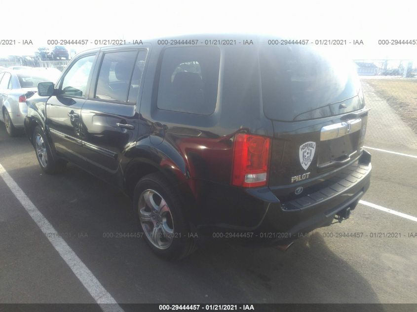 2013 HONDA PILOT EX-L 5FNYF4H56DB011438