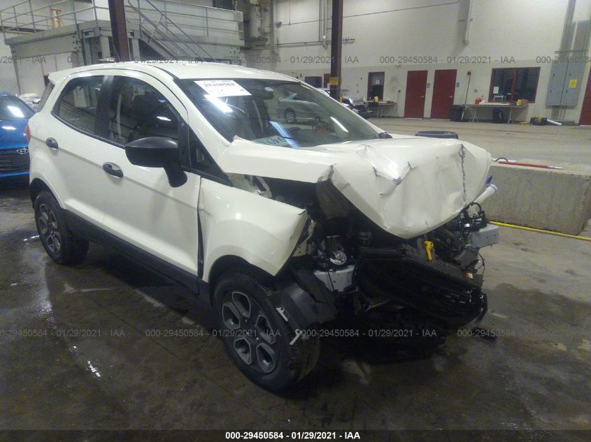 2019 FORD ECOSPORT S MAJ6S3FL9KC289863