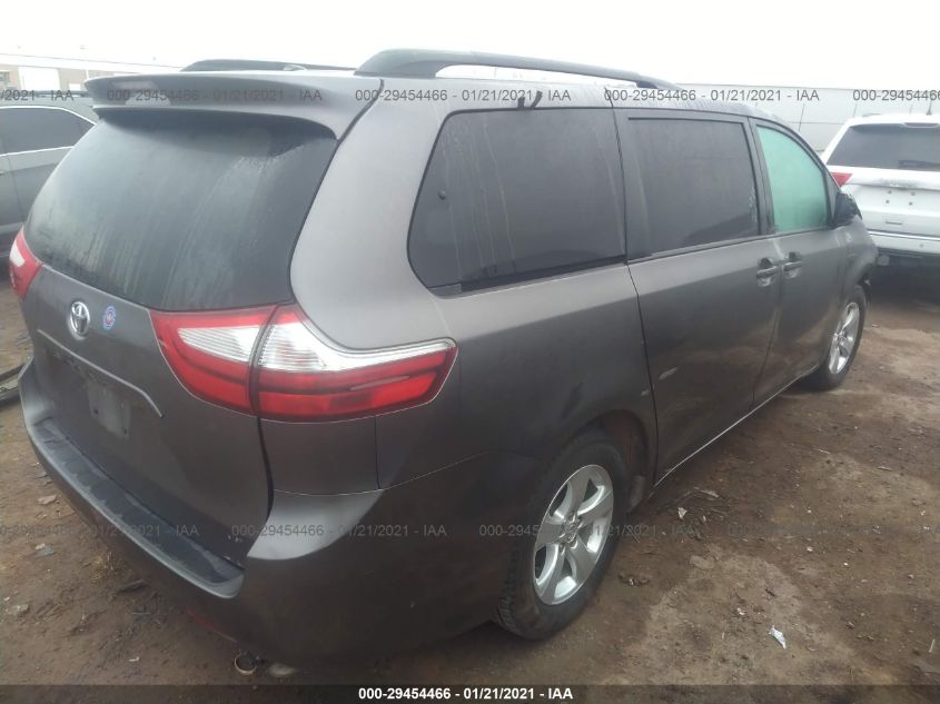 2016 TOYOTA SIENNA LE 5TDKK3DC5GS757475