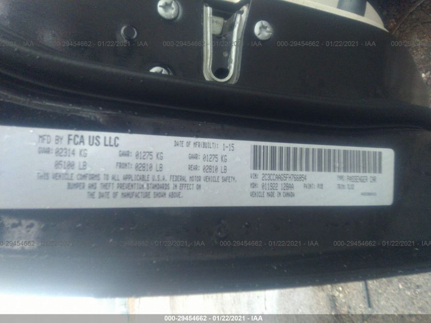2015 CHRYSLER 300 LIMITED 2C3CCAAG5FH766854