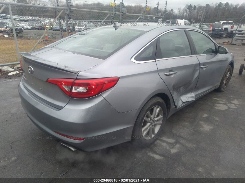 2015 HYUNDAI SONATA 2.4L SE 5NPE24AF6FH155447