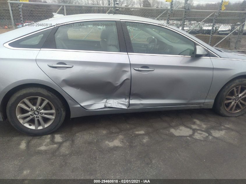 2015 HYUNDAI SONATA 2.4L SE 5NPE24AF6FH155447