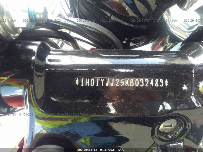 2019 HARLEY-DAVIDSON FXBB 1HD1YJJ25KB032483