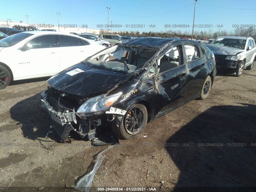 2015 TOYOTA PRIUS FOUR JTDKN3DU6F2001644