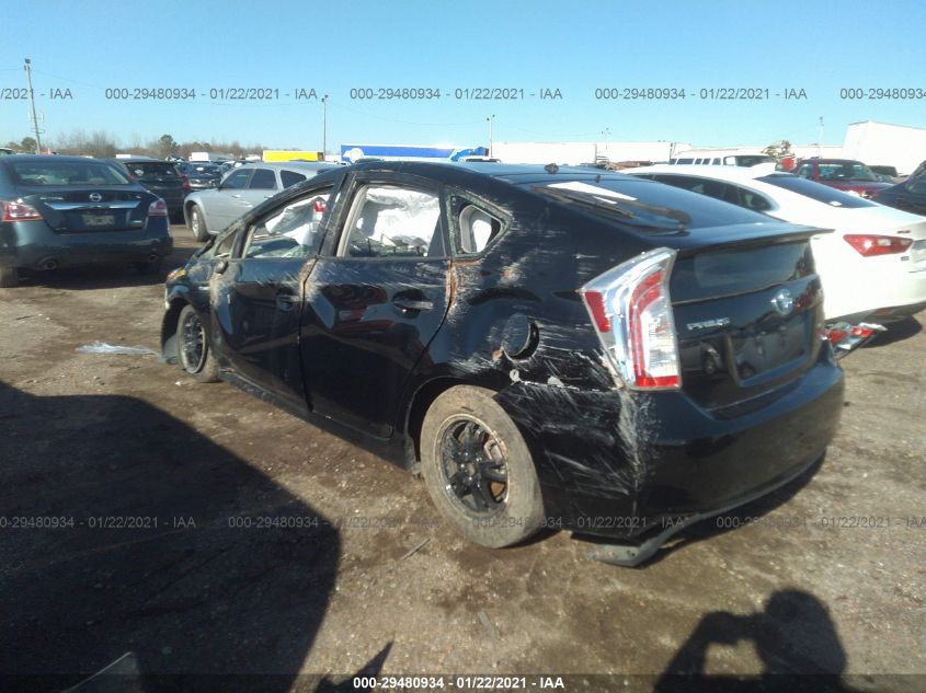 2015 TOYOTA PRIUS FOUR JTDKN3DU6F2001644