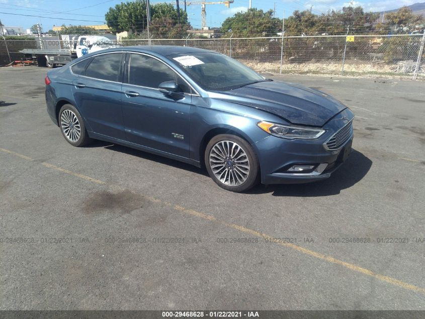 2018 FORD FUSION ENERGI TITANIUM 3FA6P0SU8JR111148