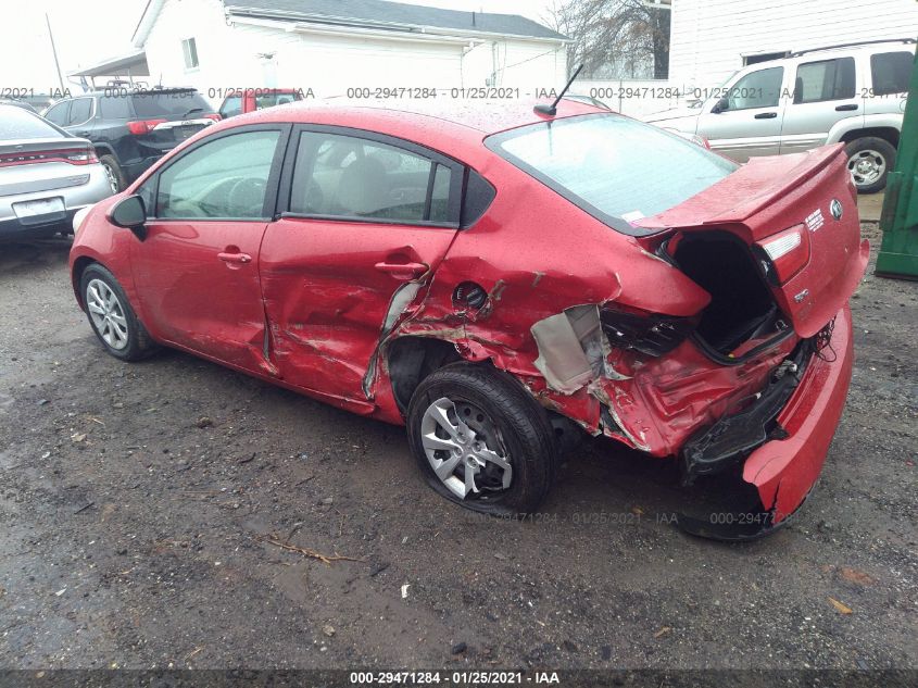2013 KIA RIO LX KNADM4A30D6215433