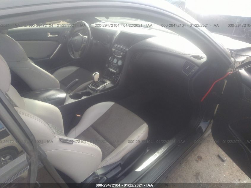 2013 HYUNDAI GENESIS COUPE 2.0T PREMIUM KMHHT6KD3DU103730