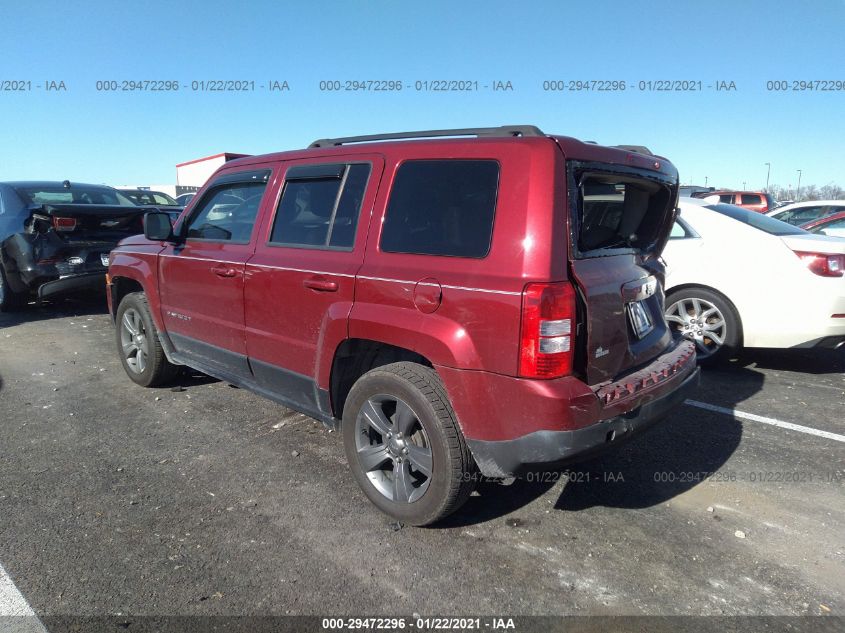 2015 JEEP PATRIOT HIGH ALTITUDE EDITION 1C4NJPFA6FD198550
