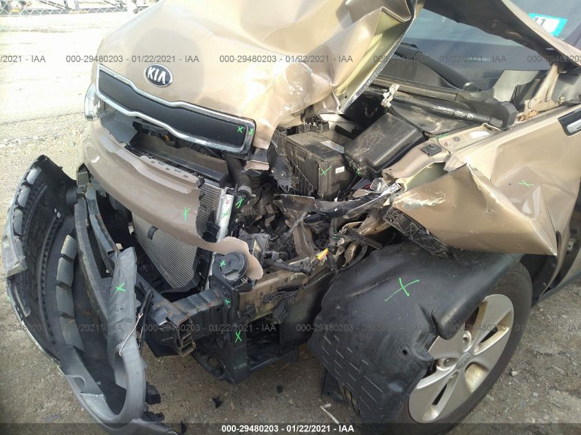 2016 KIA SOUL BASE KNDJN2A28G7278583