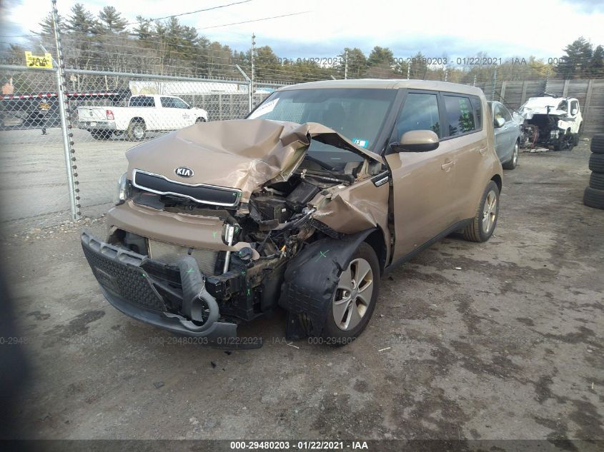 2016 KIA SOUL BASE KNDJN2A28G7278583