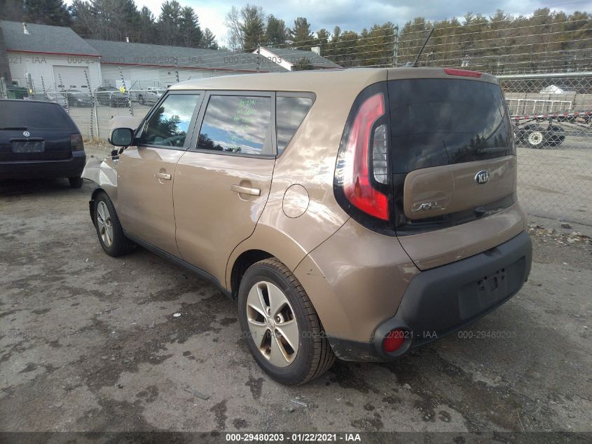 2016 KIA SOUL BASE KNDJN2A28G7278583