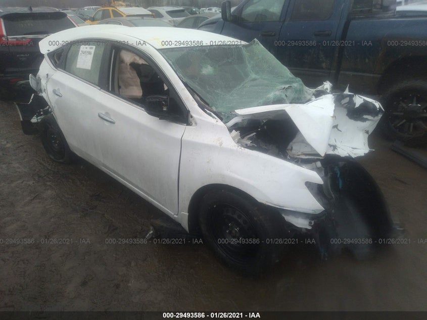 3N1AB7AP6KY215526 NISSAN SENTRA Photo 1