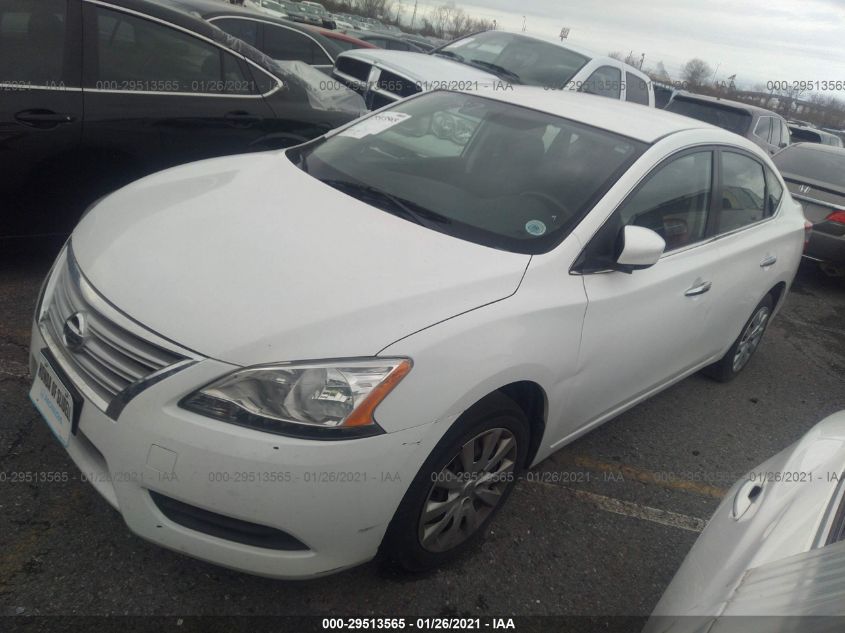 2015 NISSAN SENTRA SV 3N1AB7AP9FL664024