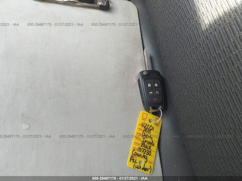 2015 CHEVROLET IMPALA LT 2G1115SL4F9107730