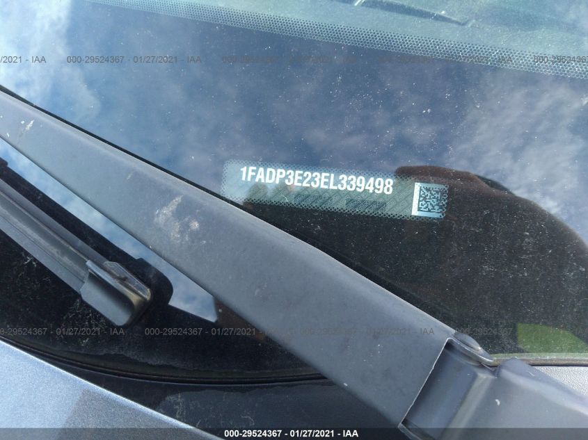 2014 FORD FOCUS S 1FADP3E23EL339498