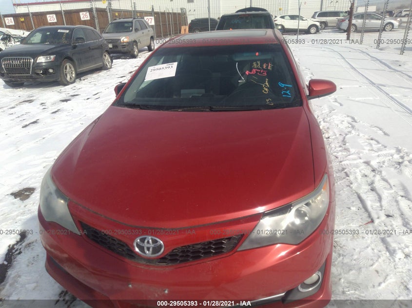 2012 TOYOTA CAMRY VIN: 4T1BF1FK6CU564752