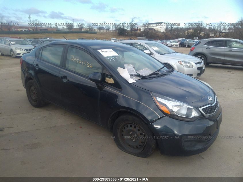 KNADN4A30D6145929 KIA RIO Photo 1