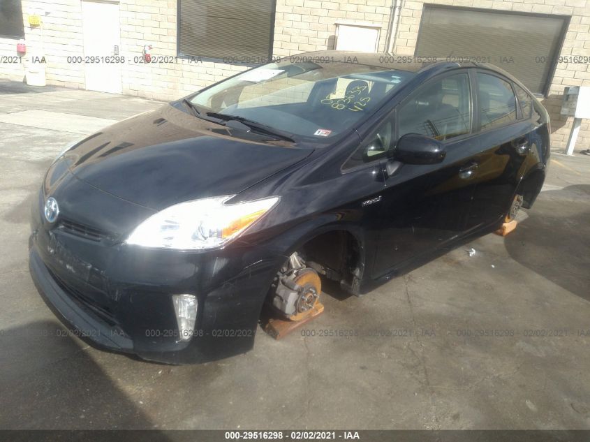 2013 TOYOTA PRIUS ONE/TWO/THREE/FOUR/FIVE JTDKN3DU4D5589250
