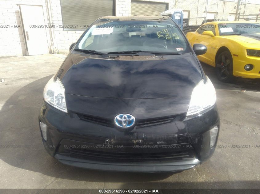 2013 TOYOTA PRIUS ONE/TWO/THREE/FOUR/FIVE JTDKN3DU4D5589250