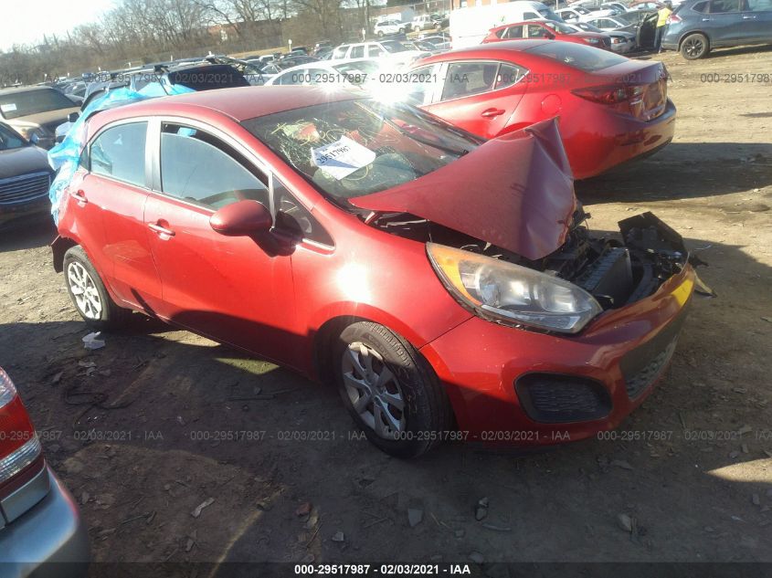 KNADM5A34C6069087 KIA RIO Photo 1