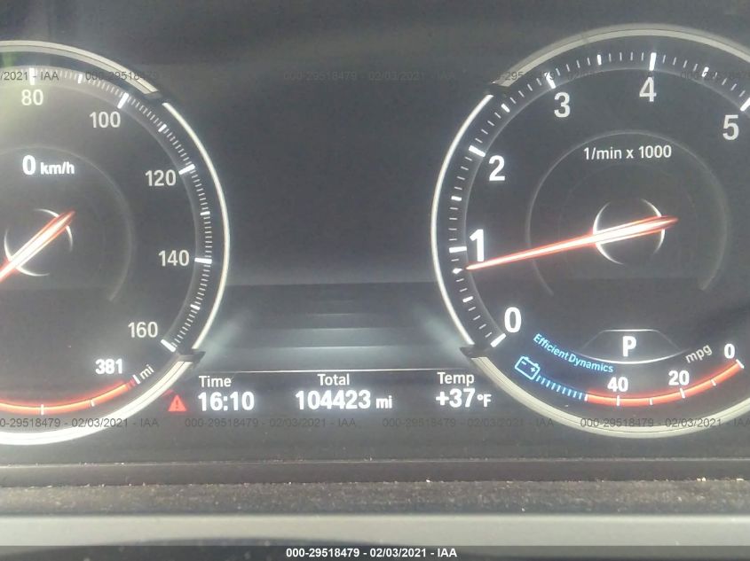 2014 BMW 7 SERIES 750LI XDRIVE WBAYF8C57ED652957