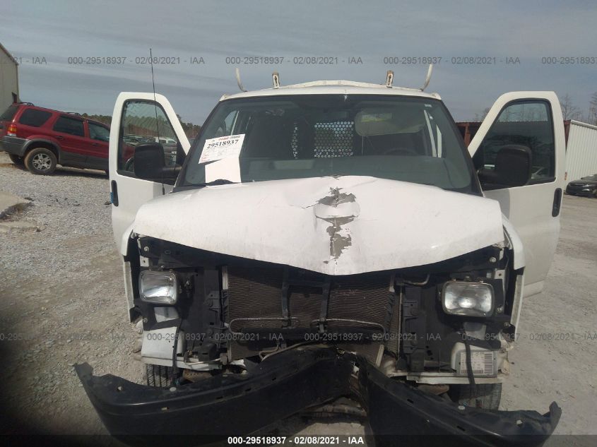 2015 CHEVROLET EXPRESS CARGO VAN 1GCWGGCFXF1117800