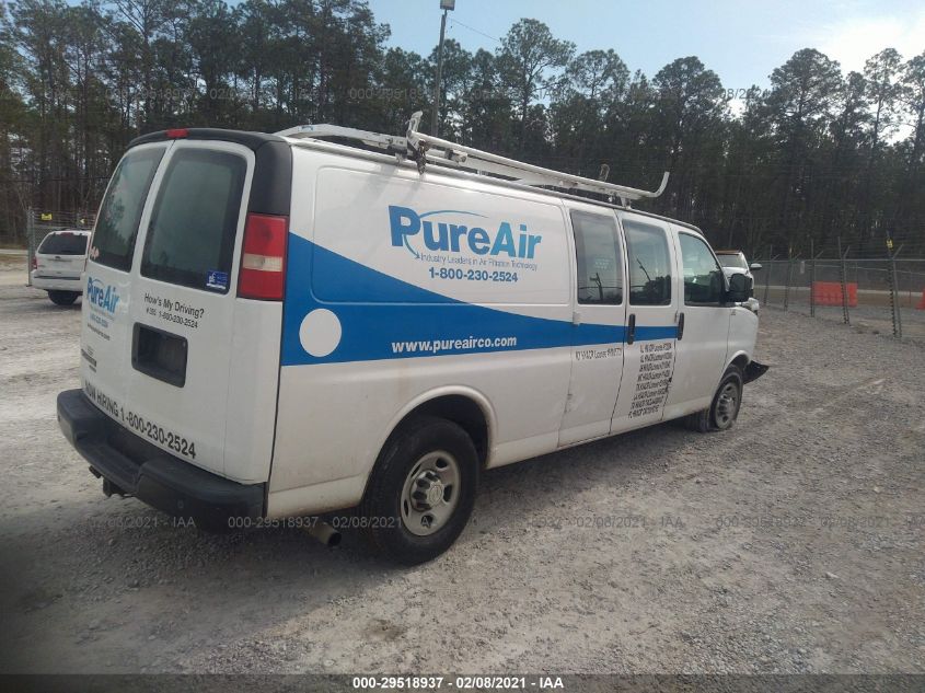 2015 CHEVROLET EXPRESS CARGO VAN 1GCWGGCFXF1117800