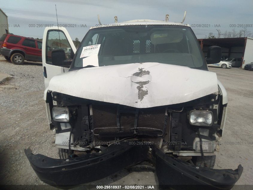 2015 CHEVROLET EXPRESS CARGO VAN 1GCWGGCFXF1117800
