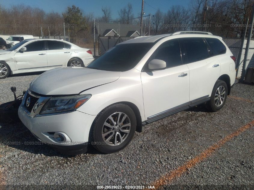 2014 NISSAN PATHFINDER SL 5N1AR2MN4EC646168
