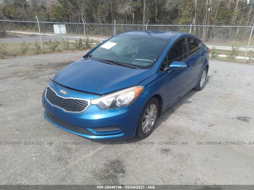2014 KIA FORTE LX KNAFX4A66E5147902