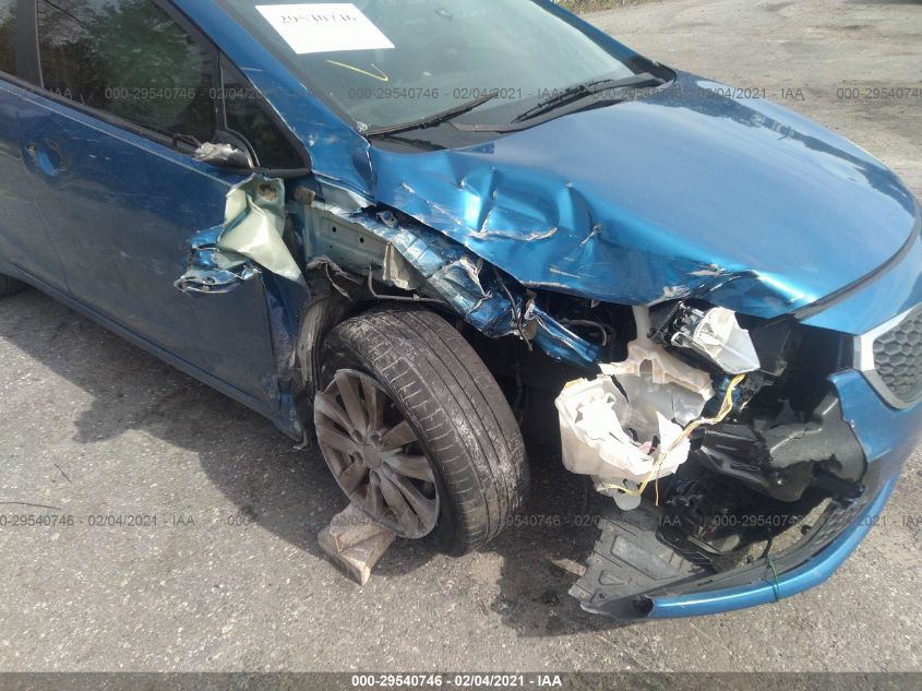 2014 KIA FORTE LX KNAFX4A66E5147902