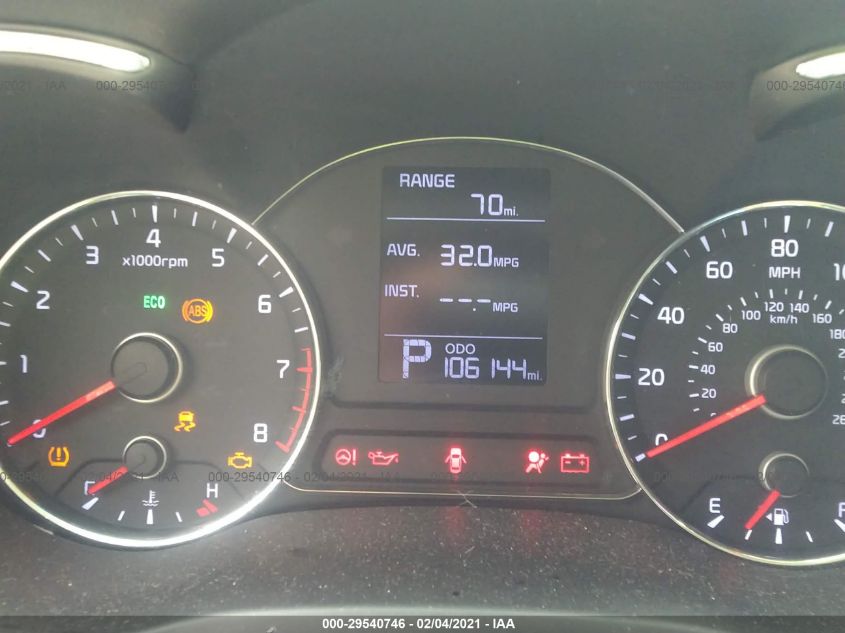 2014 KIA FORTE LX KNAFX4A66E5147902