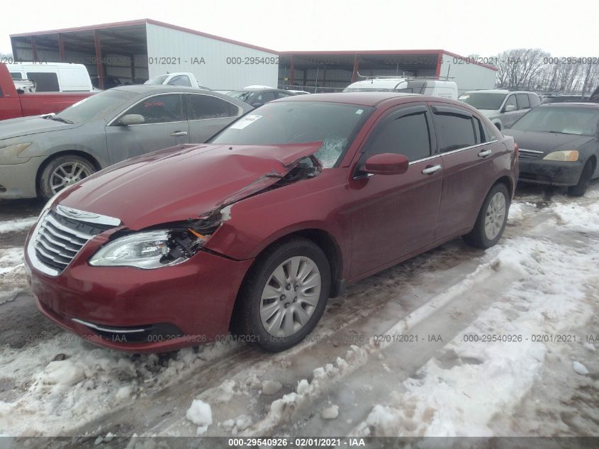 2013 CHRYSLER 200 LX 1C3CCBAB8DN560510