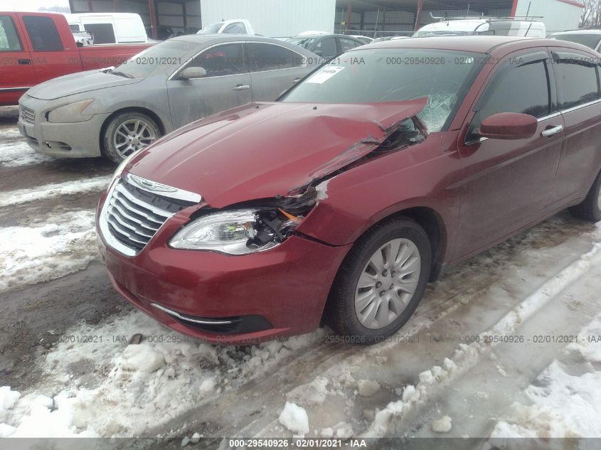 2013 CHRYSLER 200 LX 1C3CCBAB8DN560510