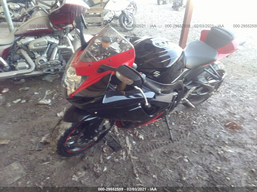 2014 SUZUKI GSX-R750 JS1GR7MA4E2100091