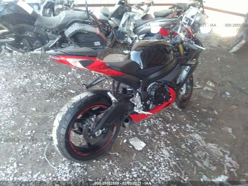 2014 SUZUKI GSX-R750 JS1GR7MA4E2100091