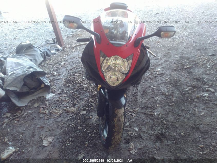 2014 SUZUKI GSX-R750 JS1GR7MA4E2100091