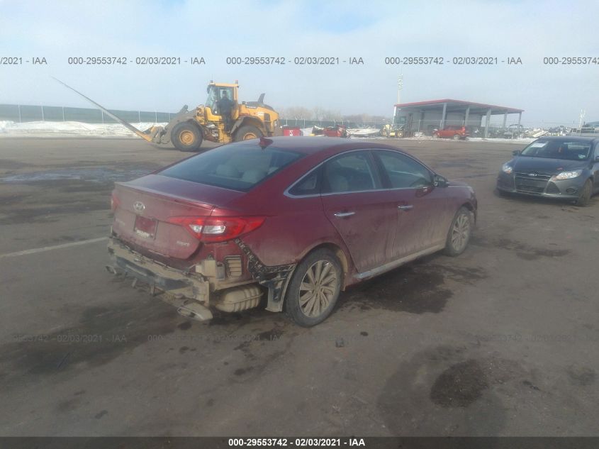 2015 HYUNDAI SONATA 2.4L SPORT 5NPE34AF7FH052776