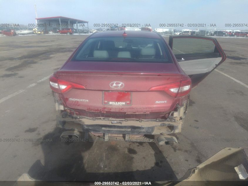 2015 HYUNDAI SONATA 2.4L SPORT 5NPE34AF7FH052776