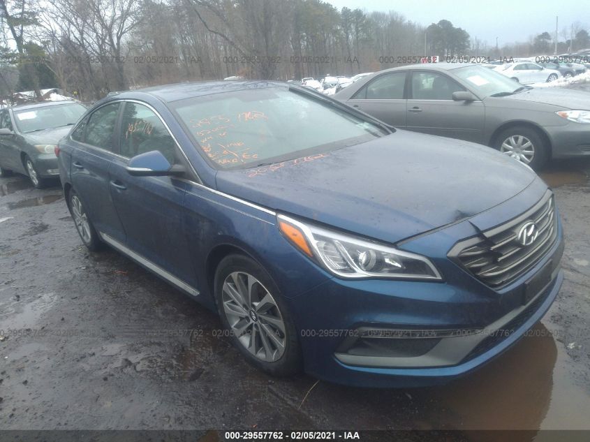 5NPE34AF2FH198423 HYUNDAI SONATA Photo 1