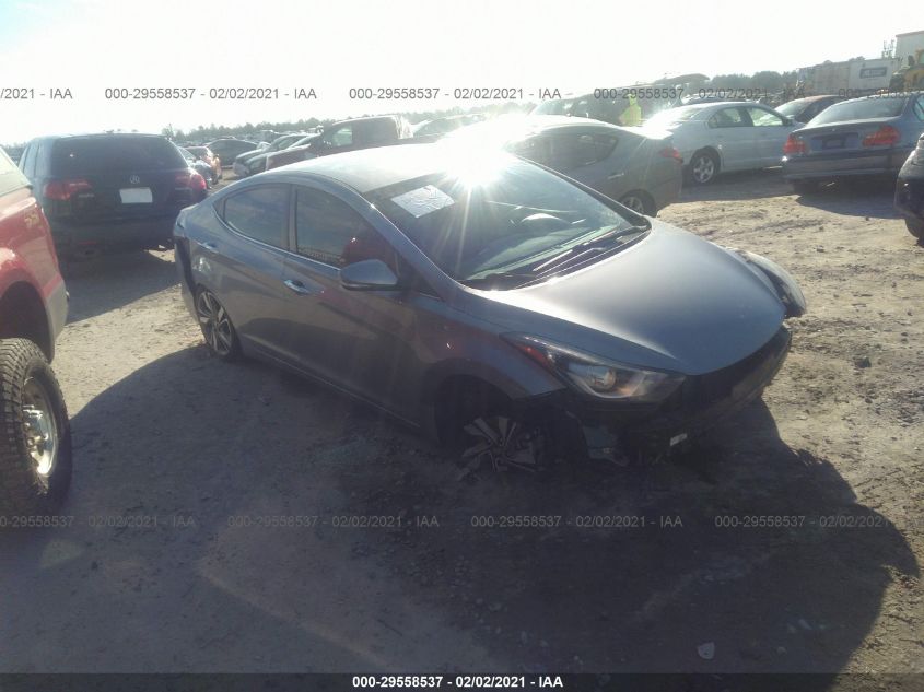 5NPDH4AE7GH753131 HYUNDAI ELANTRA Photo 1