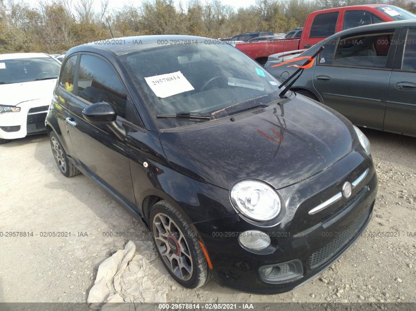 3C3CFFBR1DT534924 FIAT 500 Photo 1