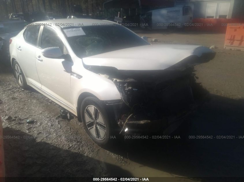 2013 KIA OPTIMA HYBRID LX KNAGM4AD9D5043706