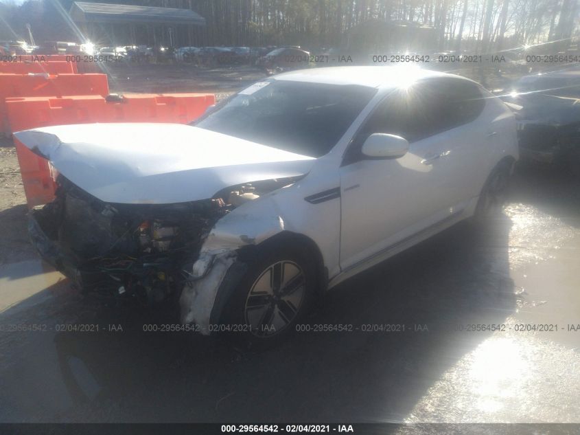 2013 KIA OPTIMA HYBRID LX KNAGM4AD9D5043706