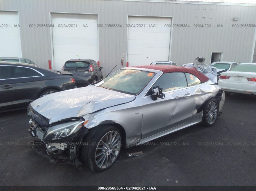 WDDWK6EBXHF524420 2017 MERCEDES-BENZ C-CLASS - Image 2