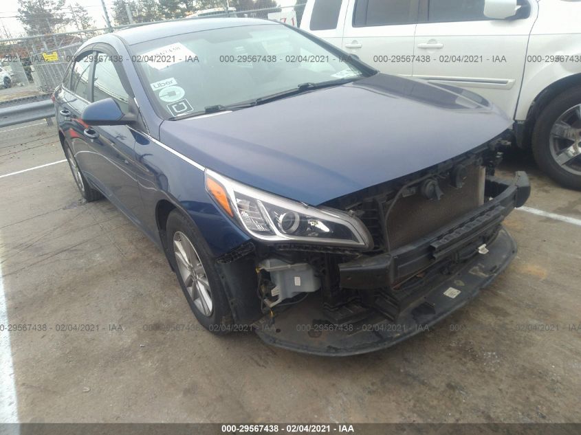 2015 HYUNDAI SONATA 2.4L SE 5NPE24AF4FH061339