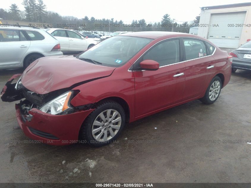 2013 NISSAN SENTRA S 3N1AB7AP1DL637994