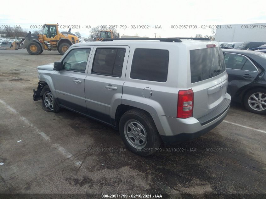 2013 JEEP PATRIOT SPORT 1C4NJPBA3DD139250