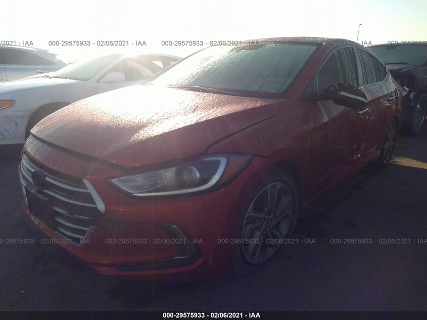 2017 HYUNDAI ELANTRA VIN: 5NPD84LF7HH063760